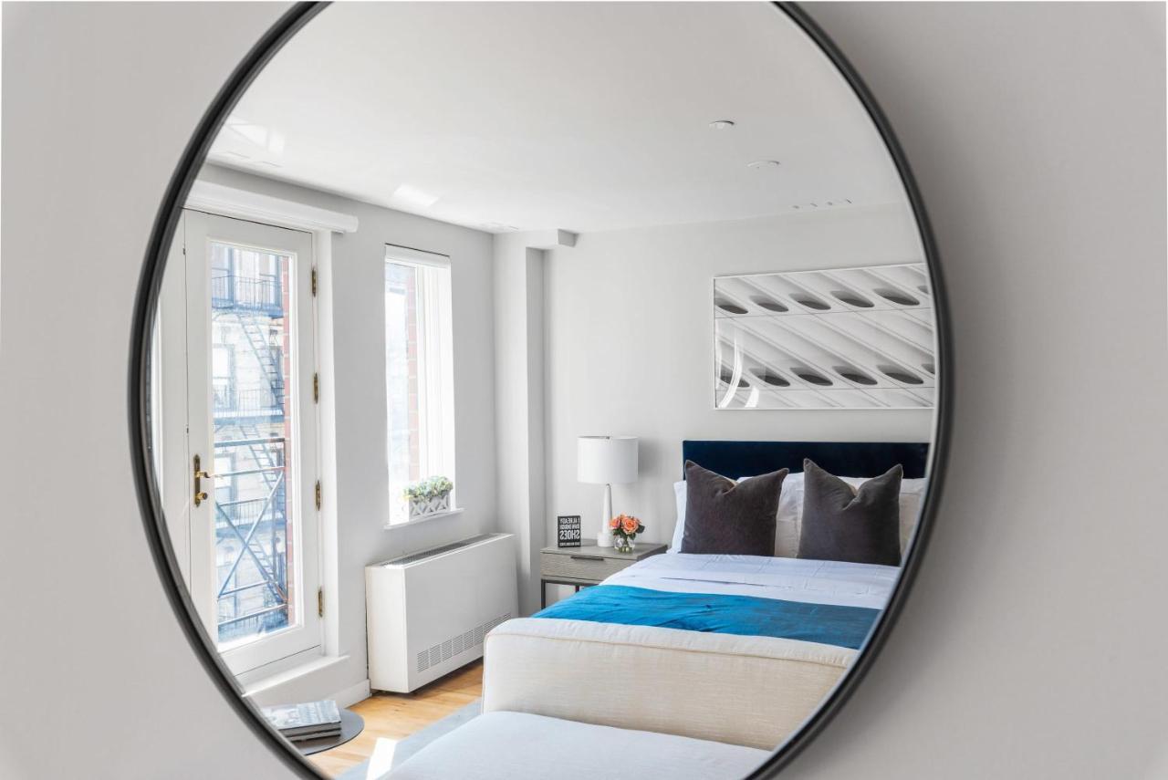 Modern Studio With Charming Juliet Balcony In Upper East Side Casa de férias